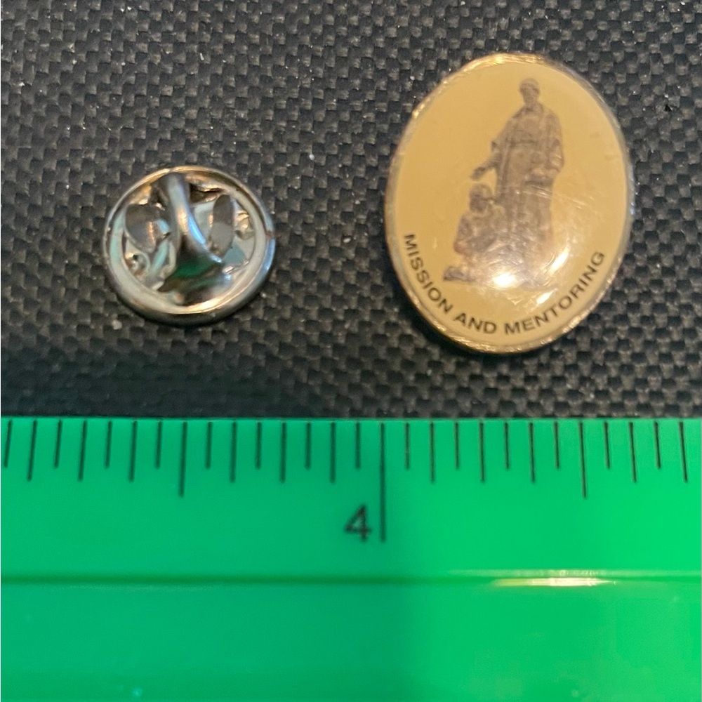 Mission and Mentoring Pin